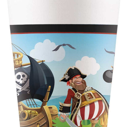 Piraten Bekers 8st
