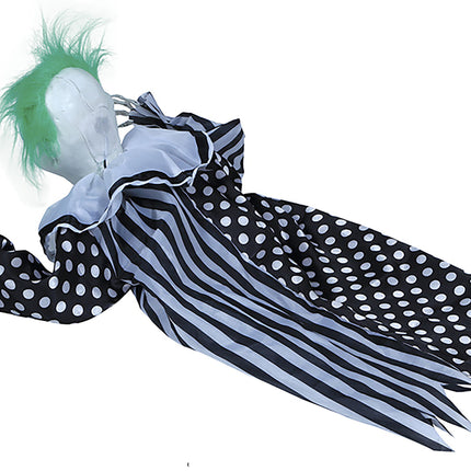 Halloween Pop Clown Met Licht En Geluid 65cm