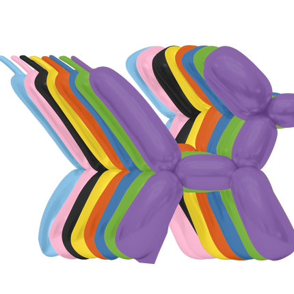 Gekleurde Modelleerballonnen 100st