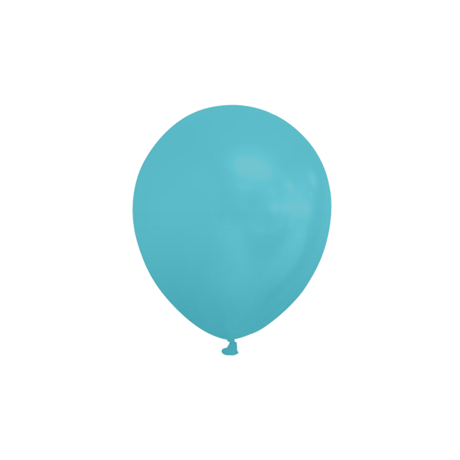 Turquoise Ballonnen 13cm 100st