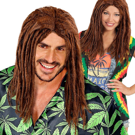 Bruine Pruik Dreadlocks