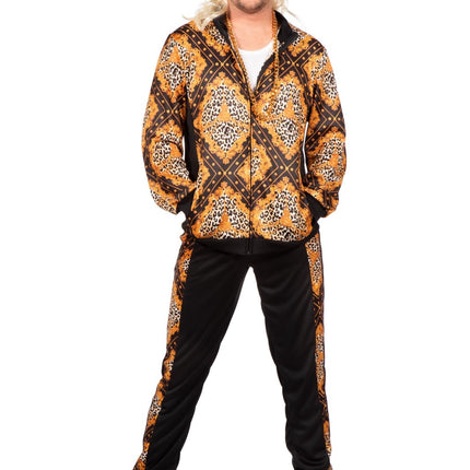 Fout Trainingspak Zwart/Goud Heren