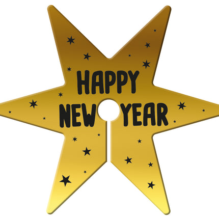 Glasmarkers Happy New Year 12 delig