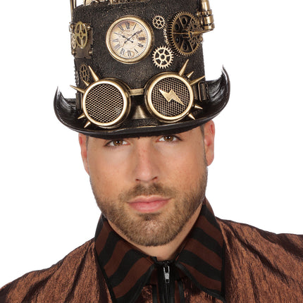 Hoed Steampunk Met Licht