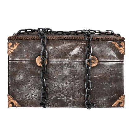 Halloween Pop Piraten Schatkist Met Beweging, Licht en Geluid 50cm