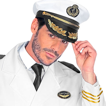 Kapitein Pet Wit Goud