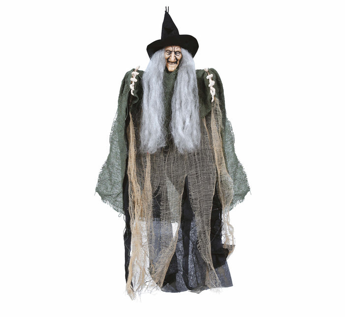 Halloween Pop Hangend Heks 50cm