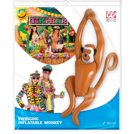 Aap Opblaas Dansend 90cm