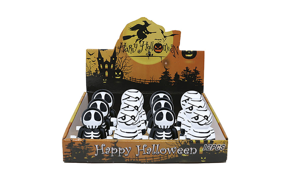 Halloween Wind-Up Zombies 5cm 12st