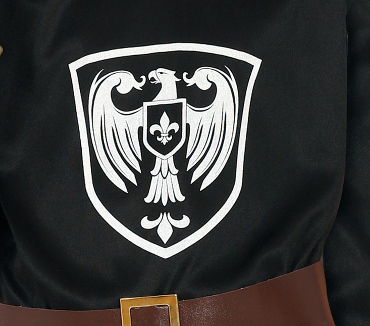 Ridder Kostuum Zwart Jongen