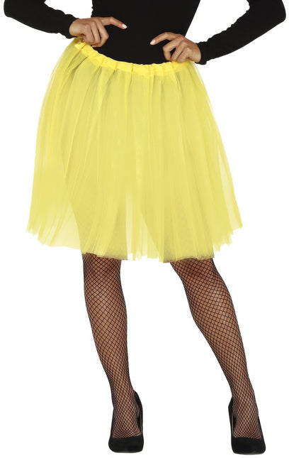 Gele Tutu Dames 60cm