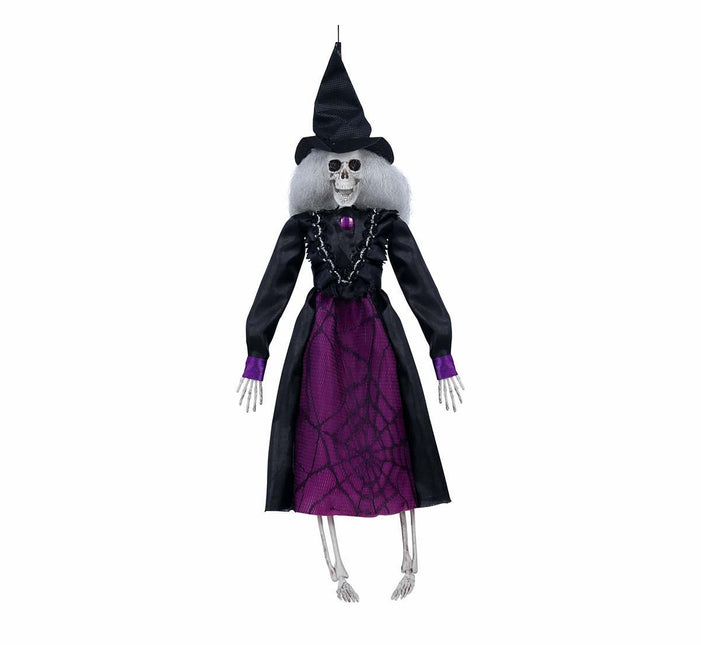 Halloween Pop Heks Skelet 40cm