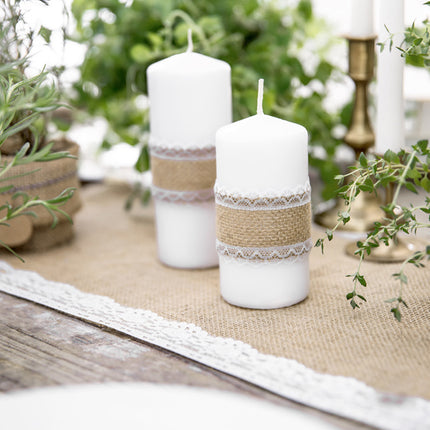 Jute Lint Kant 5cm 5m