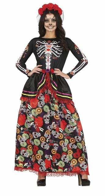 Dia De Los Muertos Jurk Dames