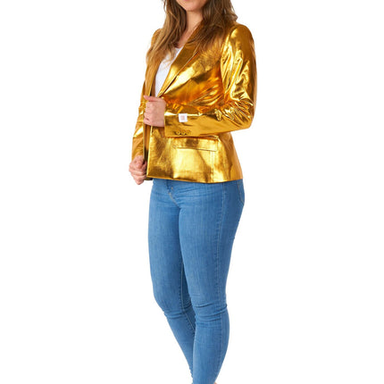 Goud Blazer Dames OppoSuits