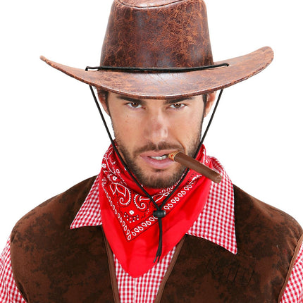 Rode Bandana Patroon