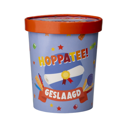 Snoepbakje Geslaagd 12cm