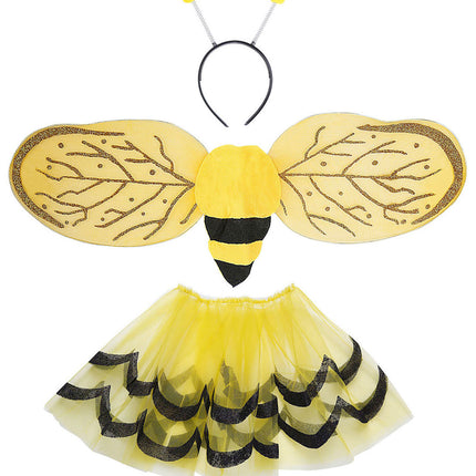 Verkleedset Bijen 3 delig