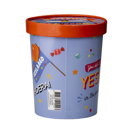 Snoepbakje Geslaagd 12cm