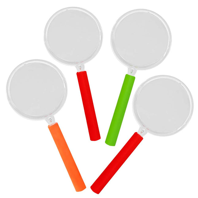 Uitdeelcadeautjes Vergrootglas 10,5cm 4st