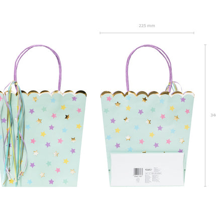 Cadeautasje Sterren 23cm