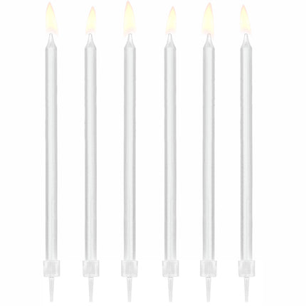 Witte Kaarsen 14cm 12st