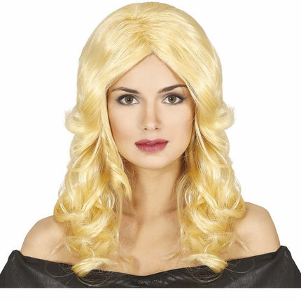 Blonde Pruik Slag