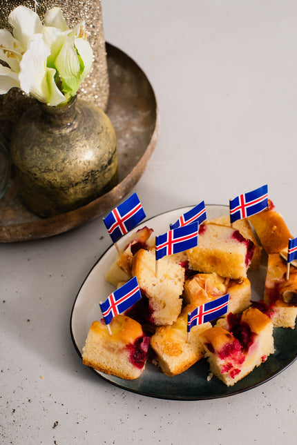 Ijsland Cocktailprikkers Ijsland 6cm 50st