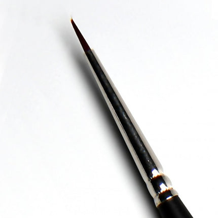 Zwarte Schmink Penseel Rond Nr.0