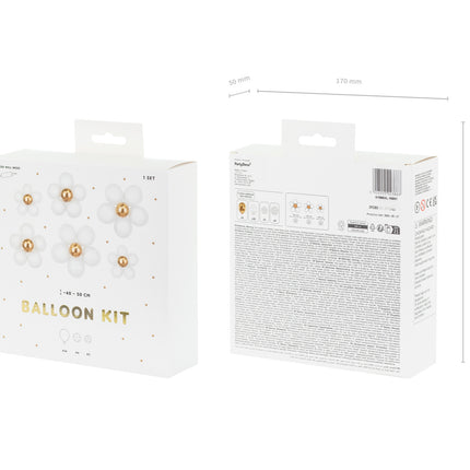 Ballonnen Set Bloemen 6st