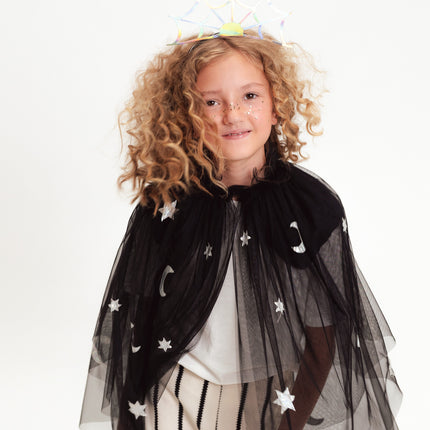 Zwarte Halloween Cape