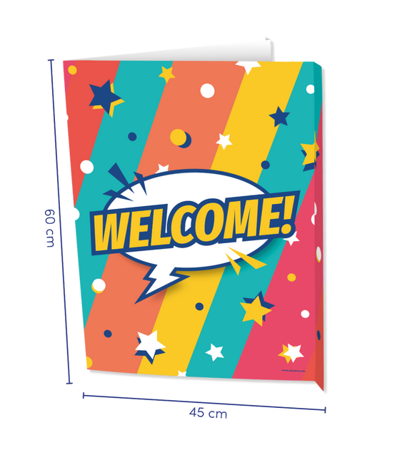 Window signs Welcome 60cm