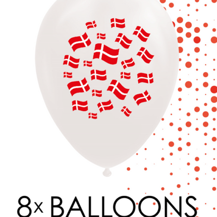 Denemarken Ballonnen 30cm 8st