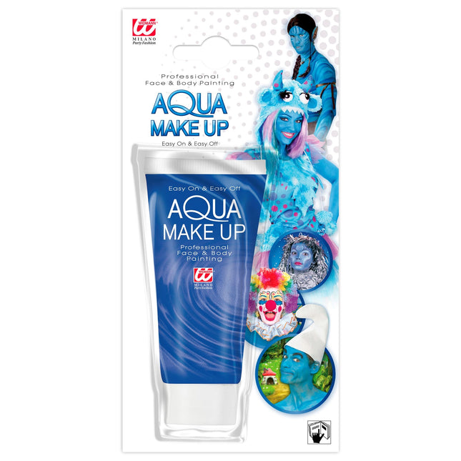 Blauwe Schmink Tube Finidi 30ml