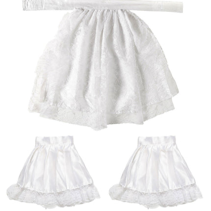 Jabot Met Mouwen Kant