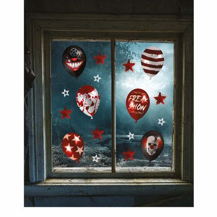 Halloween Raamdecoratie Ballonnen