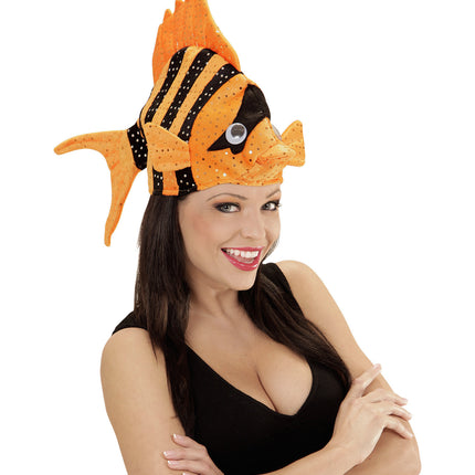 Vis Hoed Oranje