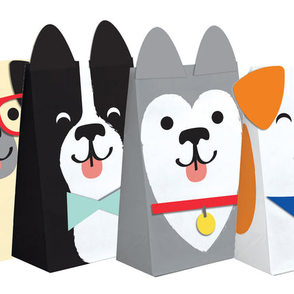 Uitdeelzakjes Honden 20cm 8st