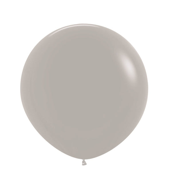 Ballonnen Grey 61cm 10st