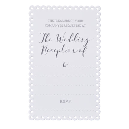 Bruiloft Uitnodigingen 18cm 10st