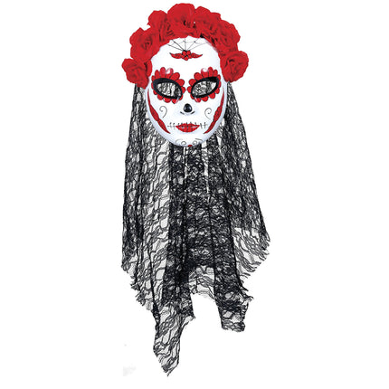 Dia De Los Muertos Masker Sluier