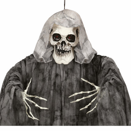 Halloween Hangdecoratie Skelet Met Licht 1,7m