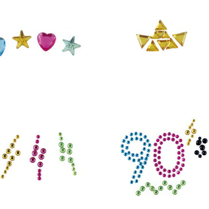 Gezicht Stickers 90'S