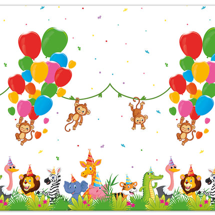 Jungle Dieren Tafelkleed 1.8m