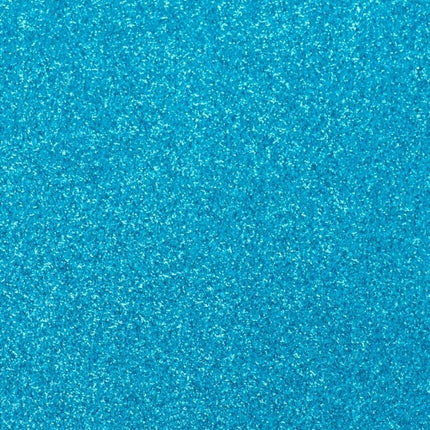 Lichtblauwe Vlaggenlijn Glitter 6m