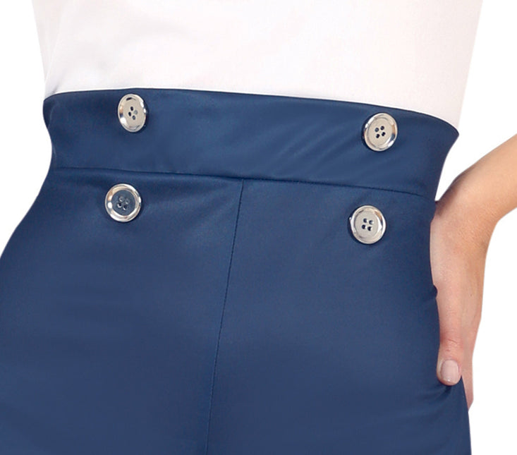 Kostuum Blauw Wit Dames Matroos