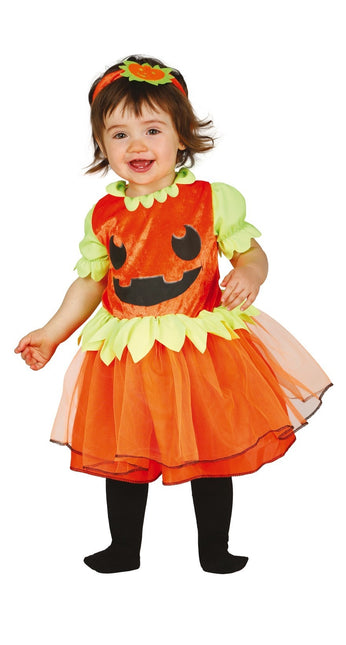 pompoen Halloween Jurk Baby