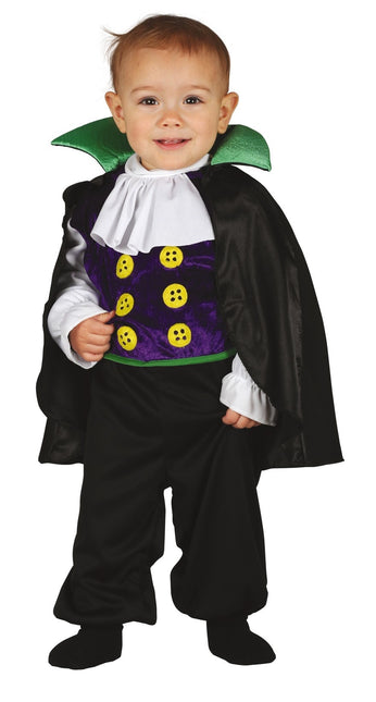 Vampier Halloween Kostuum Baby Zwart