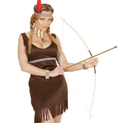 Indiaan Nep Pijl En Boog 1m