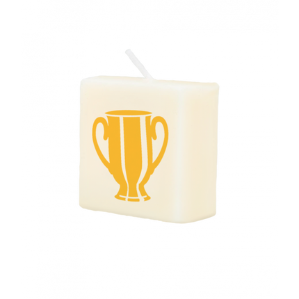 Letter Kaarsje Trophy 4cm